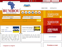 Tablet Screenshot of bumbou.com
